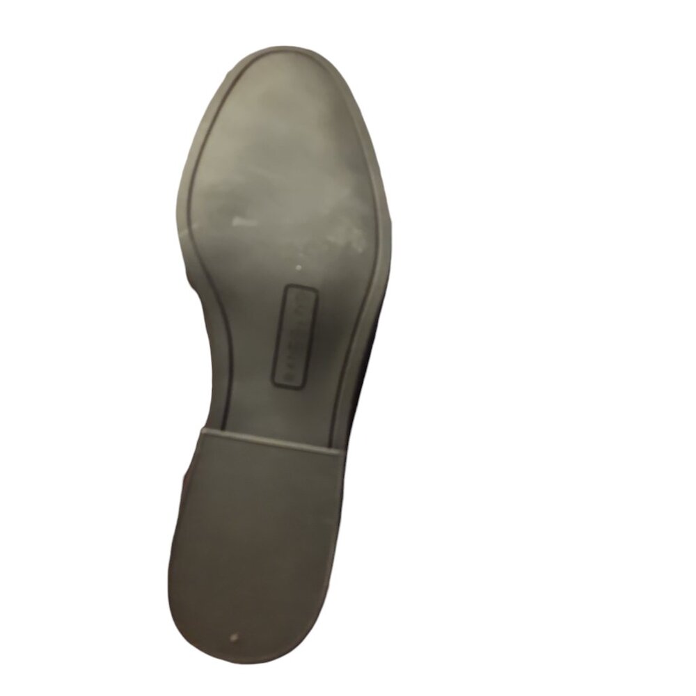 Size 9 Bandolino Cassia Tall Leather & Knit Mesh Form Fit Boots Buckle & Studs - Picture 8 of 8